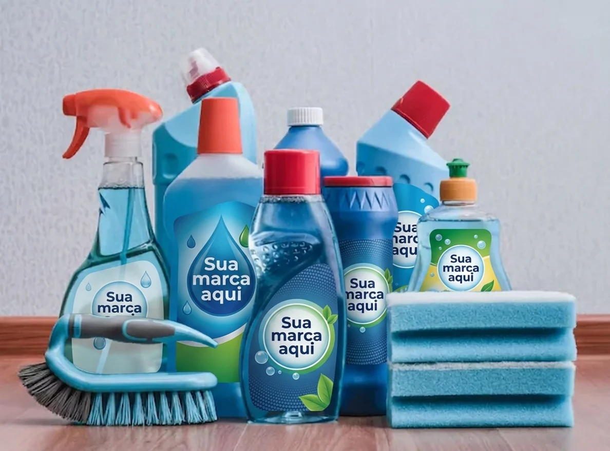 Rótulos para Produtos de Limpeza